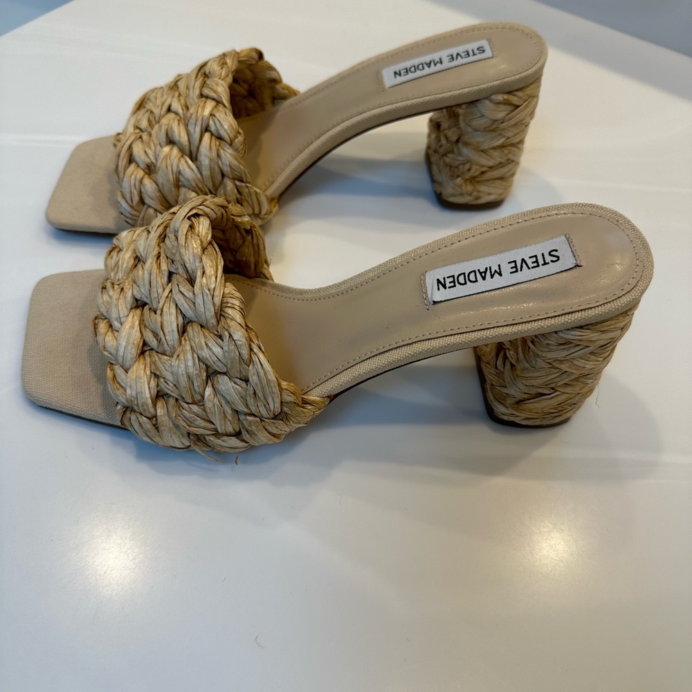 Steve Madden Raffia Sandals